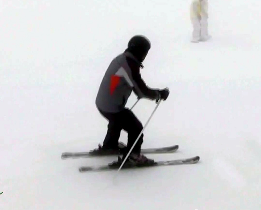 Aprender a esquiar con 68 años