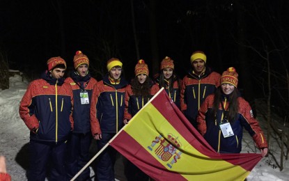 Cinco españoles en el Festival Olímpico de la Juventud Europea