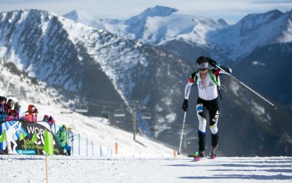 Kilian Jornet, en la Copa del Mundo de esquí de Montaña “Font Blanca” de Ordino-Arcalís, en Vallnord