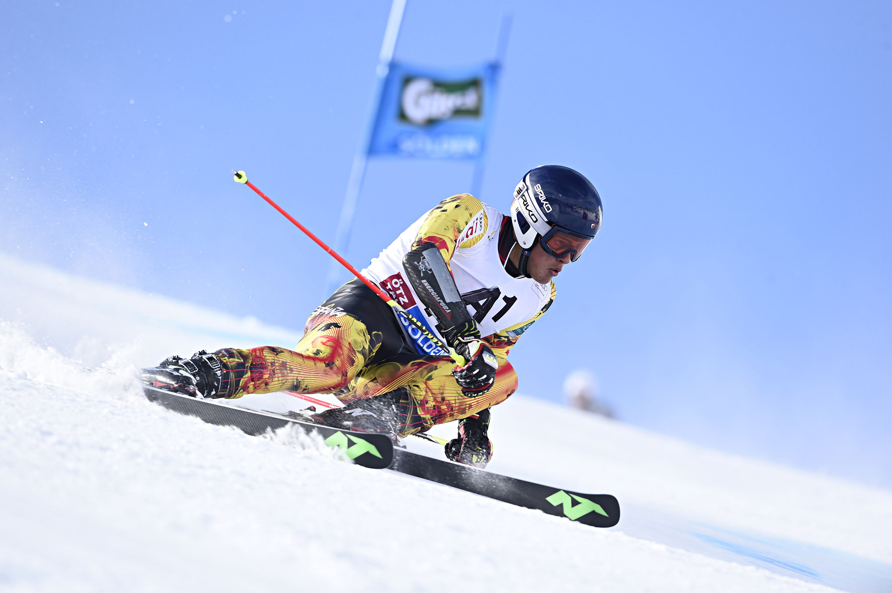 Men's Giant Slalom - SOELDEN 2015 SOELDEN, AUSTRIA - OCTOBER 25: Juan DEL CAMPO from Spain during the AUDI Alpine FIS Ski World Cup Men's Giant Slalom >>CREDIT: Alain GROSCLAUDE/AGENCE ZOOM