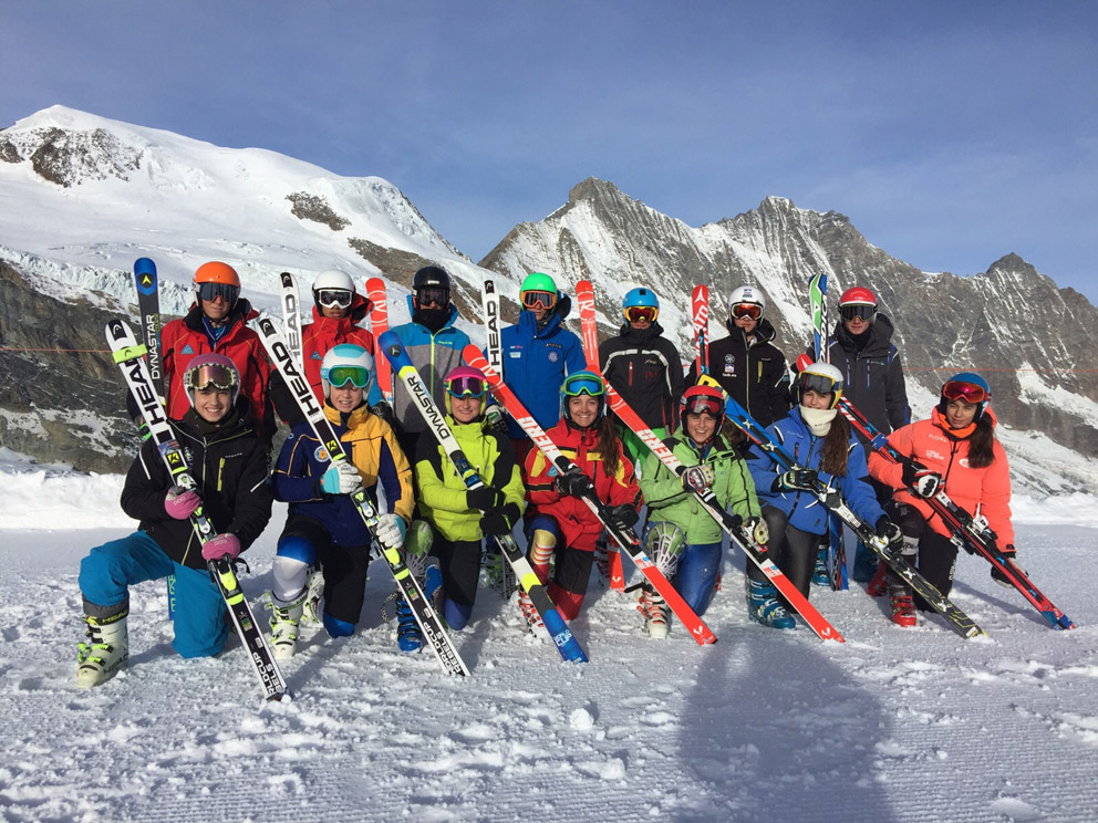 Catorce esquiadores infantiles U16 seleccionados para el Campus de Saas Fee
