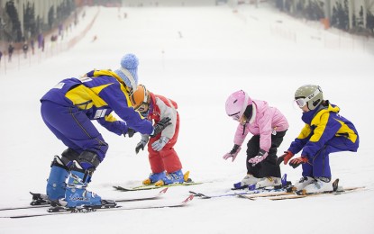 Record de esquiadores en Madrid SnowZone debido a la falta de nieve en las estaciones