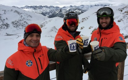 Ilusionados los corredores de Snowboard Cross de la RFEDI por las finales de la Copa del Mundo en Baqueira Beret