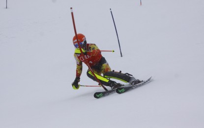 Núria Pau y Juan del Campo se proclaman campeones de España de slalom en Aramón Formigal