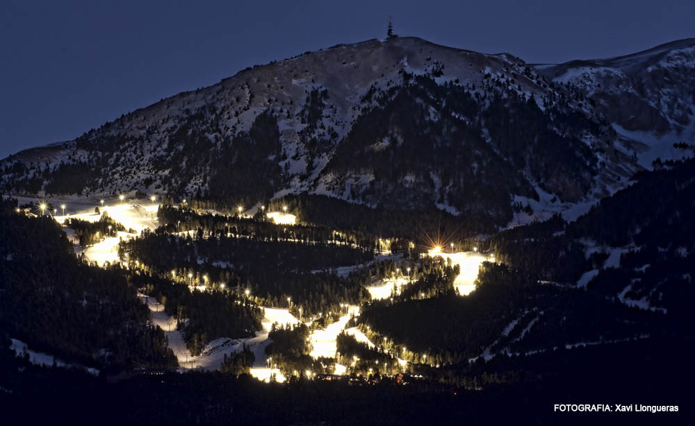 Masella acumula 29.000 esquiadores nocturnos en lo que va de temporada