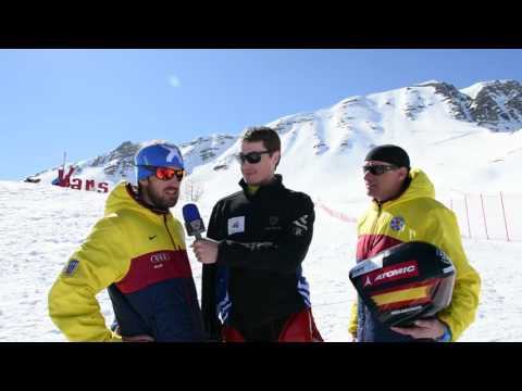 2 españoles esquiando a más de 200km/h. Entrevista.