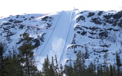 Simone Origone se adelanta en la Copa del Mundo de esquí de velocidad en la penúltima prueba en Idrefjaell (Suecia)