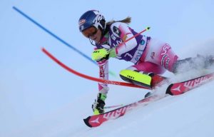 LEVI,FINLAND,12.NOV.16 - ALPINE SKIING - FIS World Cup, slalom, women. Image shows Mikaela Shiffrin (USA). Photo: GEPA pictures/ Andreas Pranter