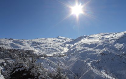 Sierra Nevada suma 20 centímetros de nieve nueva y alcanza los 75 kilómetros esquiables