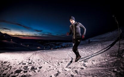 700 corredores sobre nieve se disputan en Sierra Nevada el primer campeonato de España de snow running