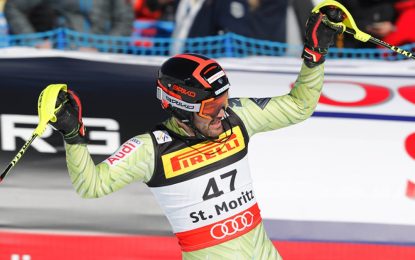 Gran resultado de Quim Salarich con el top 25 en el Slalom de los Mundiales de St Moritz (Suiza)
