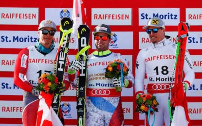 Mundial de descenso en Suiza en St. Moritz