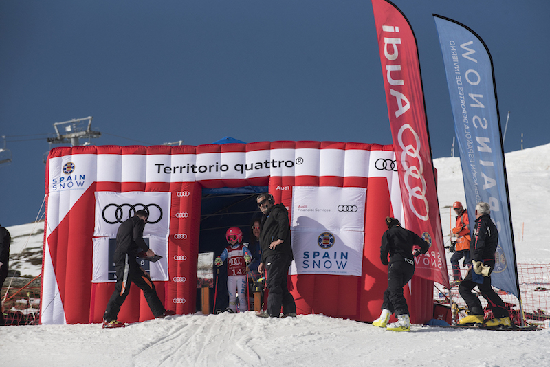 El V Trofeo Cantabria cierra la temporada 16-17 del circuito de esquí alpino  Audi quattro Cup U12/10