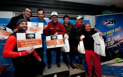 La Head 12 horas de esquí alpino de Masella ha batido récords en los Pirineos entre los esquiadores y también en las instalaciones