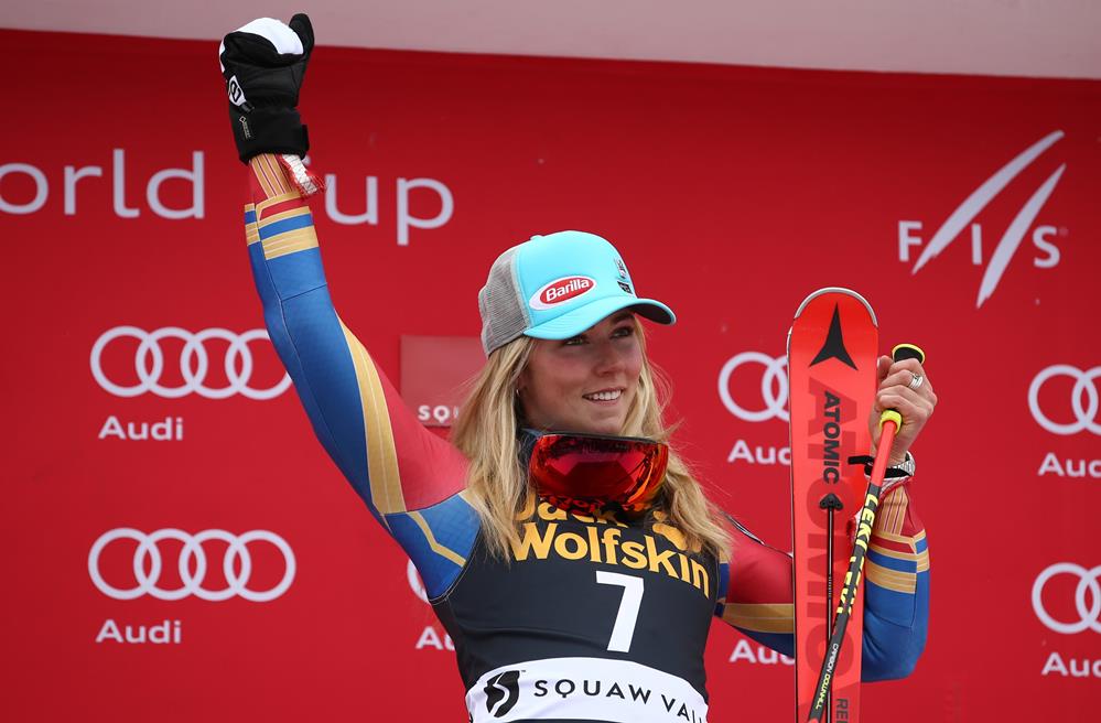 Mikaela Shiffrin gana el gigante de Squaw Valley (USA) y se consolida al frente de la general de la Copa del Mundo de Esquí Alpino