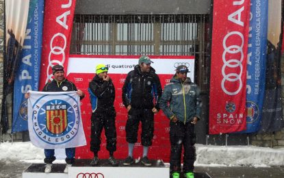 Los Campeonatos de España de esquí alpino U16/14 en Aramón Cerler marcan el fin de una competida Copa de España Audi