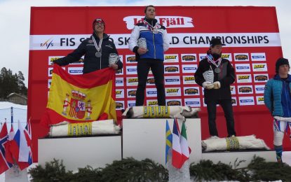 Álvaro García, Subcampeón del Mundo Jr. de Kilómetro Lanzado