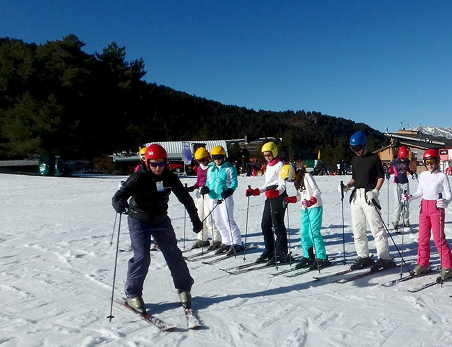 Cursillo de esquí infantil de semana santa con la escuela de esquí y de snowboard de Masella