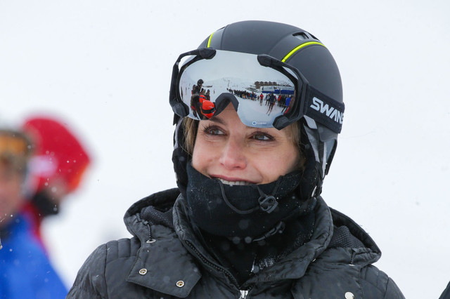La Reina Letizia vuelve a esquiar en Xanadú