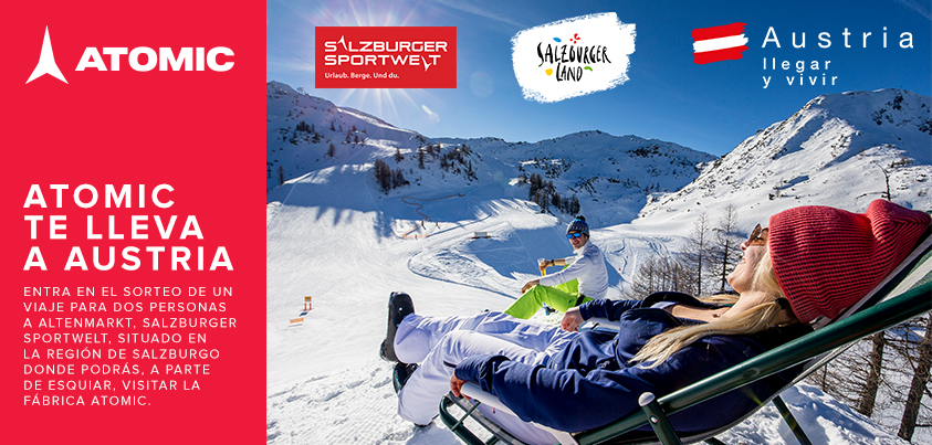 Atomic y turismo de Austria te llevan a vivir un viaje de esquí de ensueño