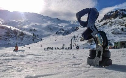 Prueba gratis una rodillera de esquí en Candanchú