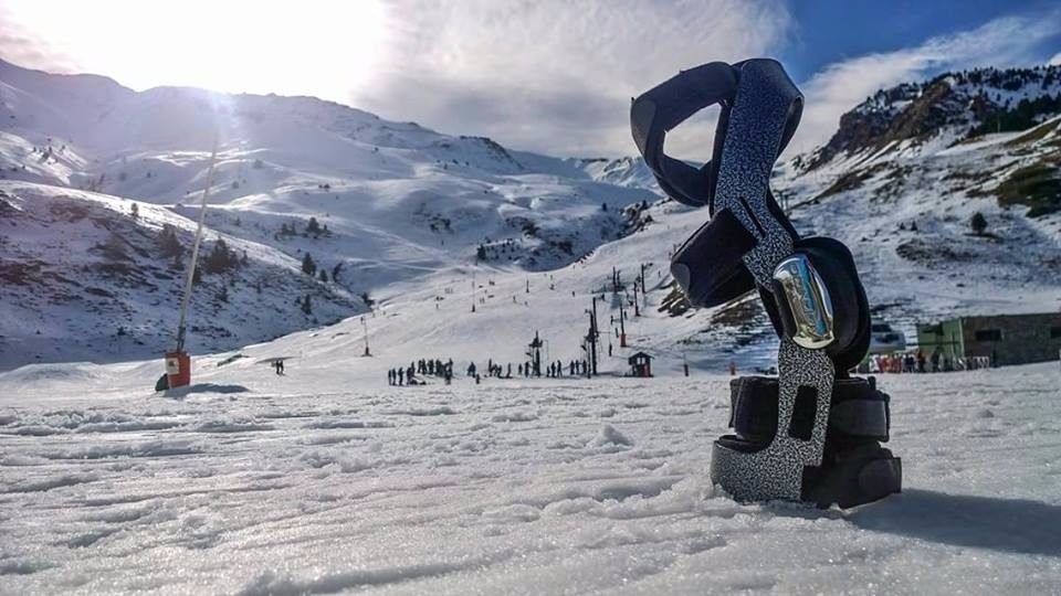 III Test de rodilleras específicas para esquí en Candanchú