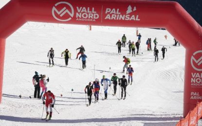 Anton Palzer y Axelle Mollaret se imponen en la prueba vertical de la Copa del Mundo de esquí de Montaña en Andorra