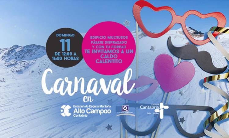 Alto Campoo celebra el carnaval este fin de semana