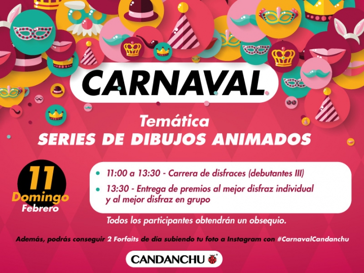 Celebración del Carnaval en Candanchú