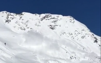 Vídeos avalanchas en Baqueira, Ordino, y Arinsal