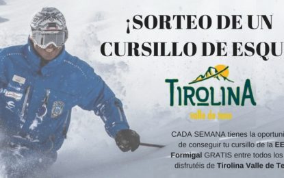 Tirolina Valle de Tena sortea un cursillo de cuatro días gracias a la Escuela Española de Esquí de Formigal