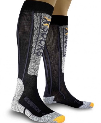 X-bionic presenta calcetines “ski adrenaline” ski series