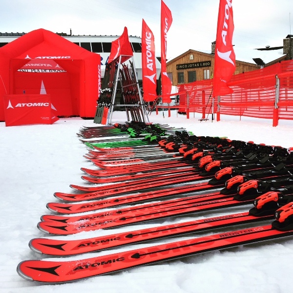 Prueba en exclusiva los esquís de Atomic de la próxima temporada 2018-2019