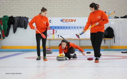 Jaca corona los Campeones masculinos y femeninos del Curling español