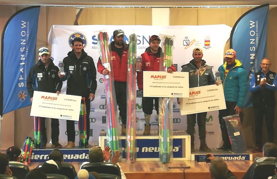 La Copa de España Audi en U16/14 de esquí alpino finaliza en Sierra Nevada con los nacionales