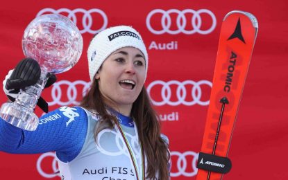 Sofia Goggia conquista el Globo de Cristal del descenso de la Copa del Mundo de Esquí Alpino