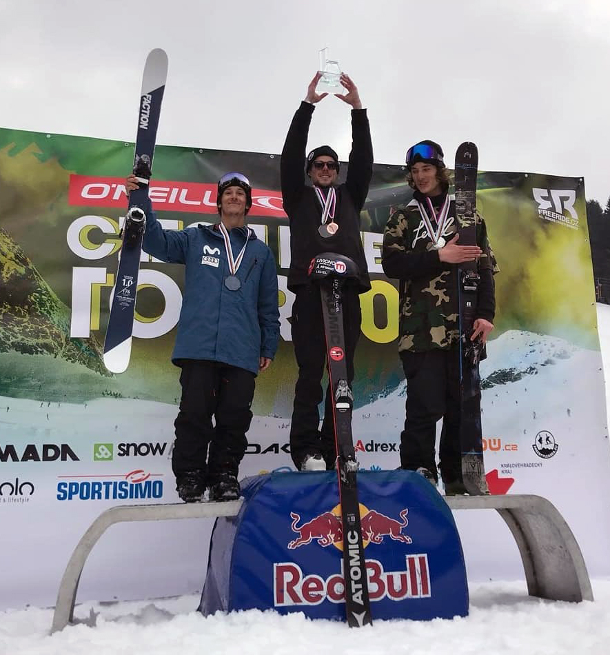 Los freeskiers Javi Lliso y Thibault Magnin, 2º y 4º en la clasificación final de Copa de Europa FIS de slopestyle