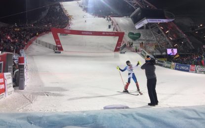 Juan del Campo hace historia en el slalom de Copa del Mundo de Schladming
