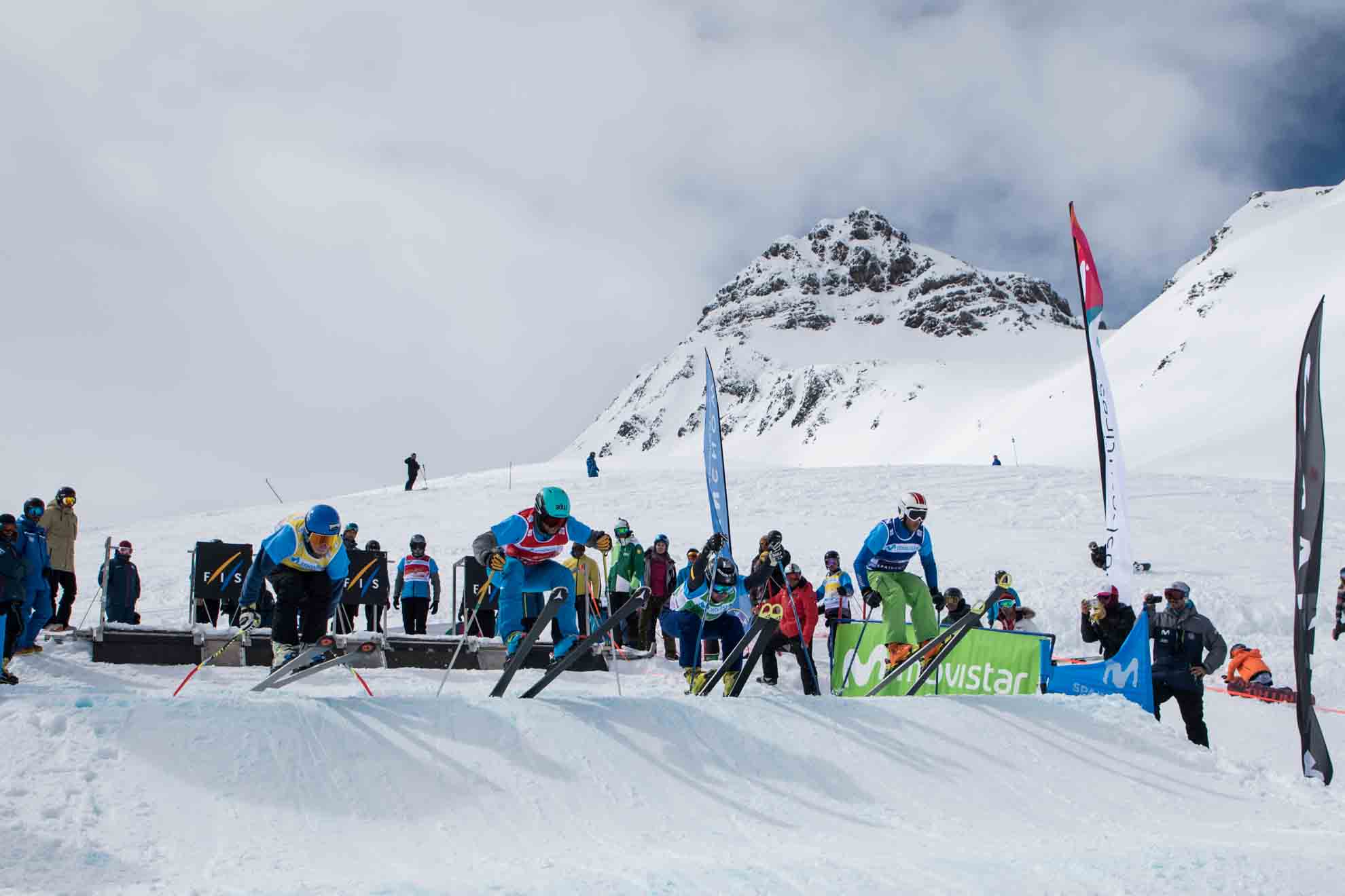 Toda la emoción del snowboardcross y skicross con la Copa de España Movistar