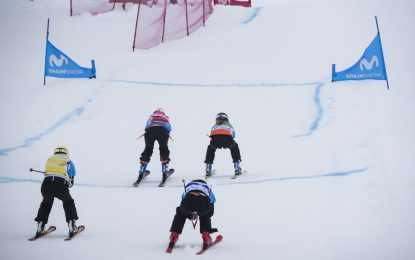 Gran primera fase de la Copa de España Movistar de snowboardcross y skicross en Formigal