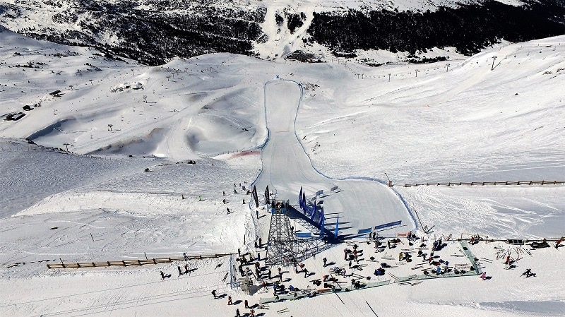 Cuarto Campeonato de España de esquí de velocidad en Grandvalira