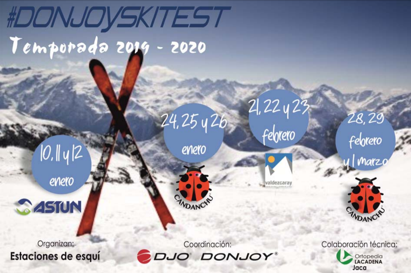 Test de rodilleras específicas para esquí y snowboard 2020