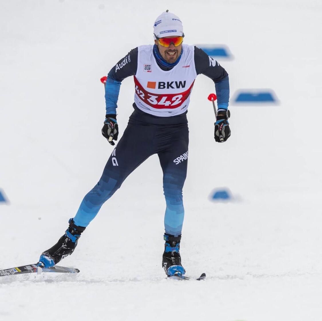 Imanol Rojo logra un muy trabajado 18 puesto en la última de las pruebas del Tour de Ski en Val di Fiemme