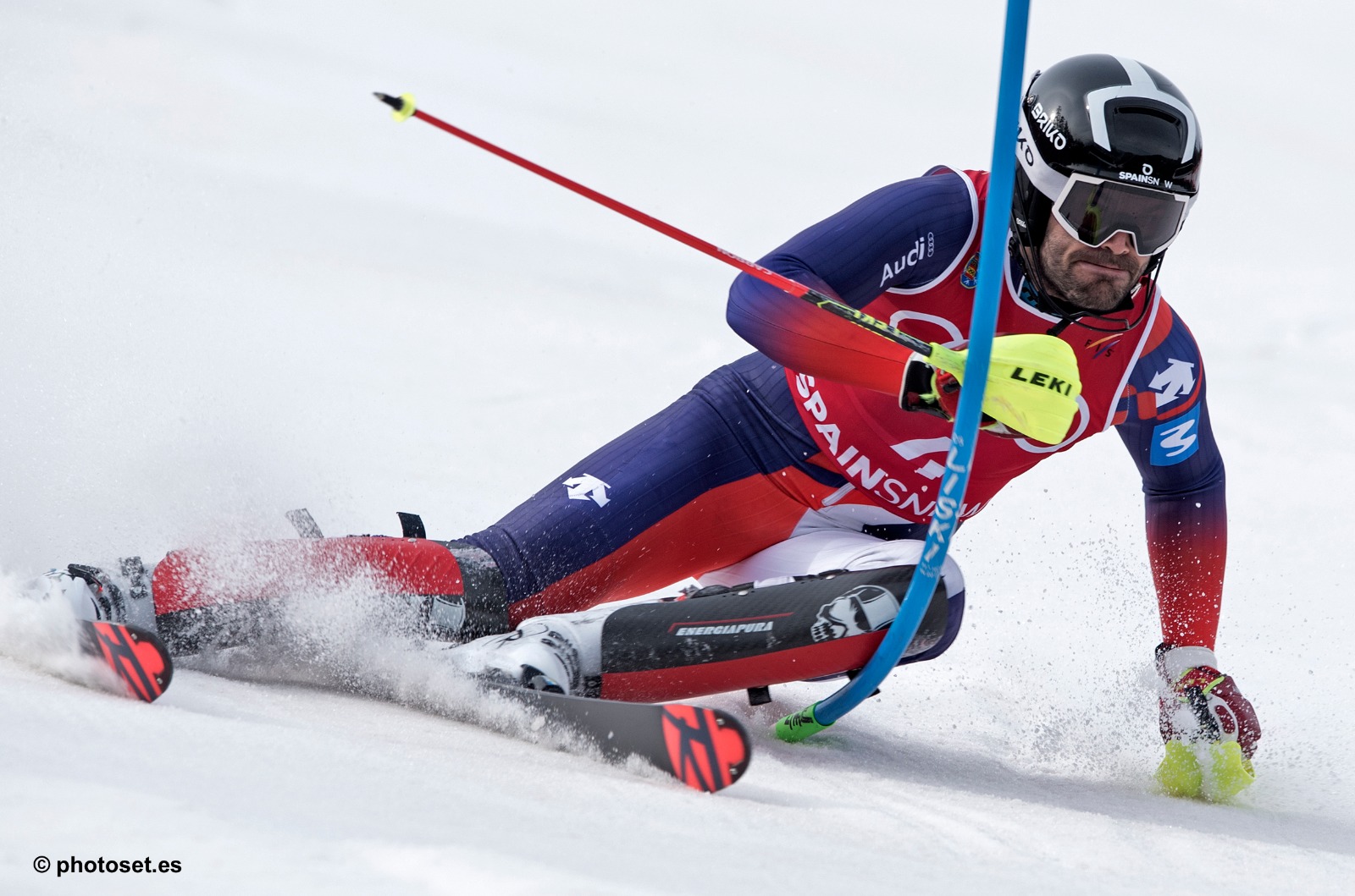 Núria Pau y Quim Salarich, Campeones de España Absolutos de Slalom en Espot
