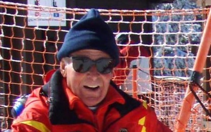 Don Julian Velasco. 83 años y profesor de esqui en activo.