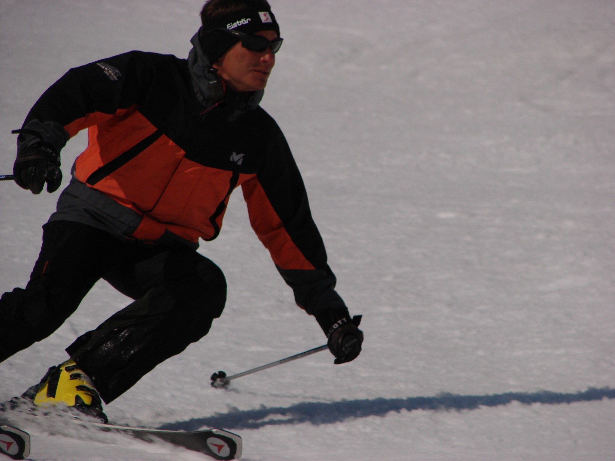 Esquiar rápido y despacio