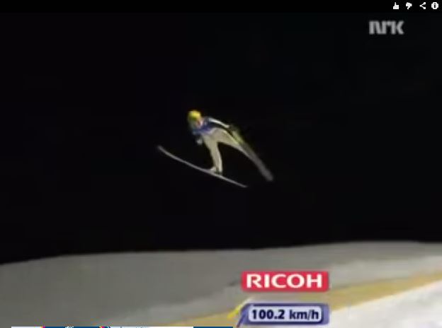 Récord actual salto nórdico