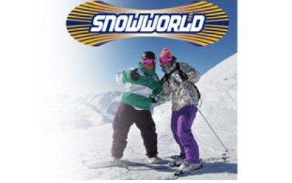 SnowWorld. Nieve cubierta en Barcelona