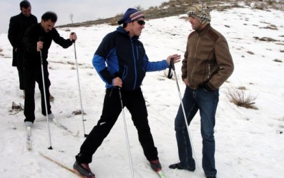 Profesor esquí vasco imparte en el Kurdistán iraquí