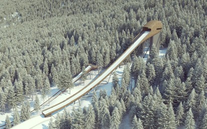 Licencia de obras para el nuevo trampolín de St. Moritz